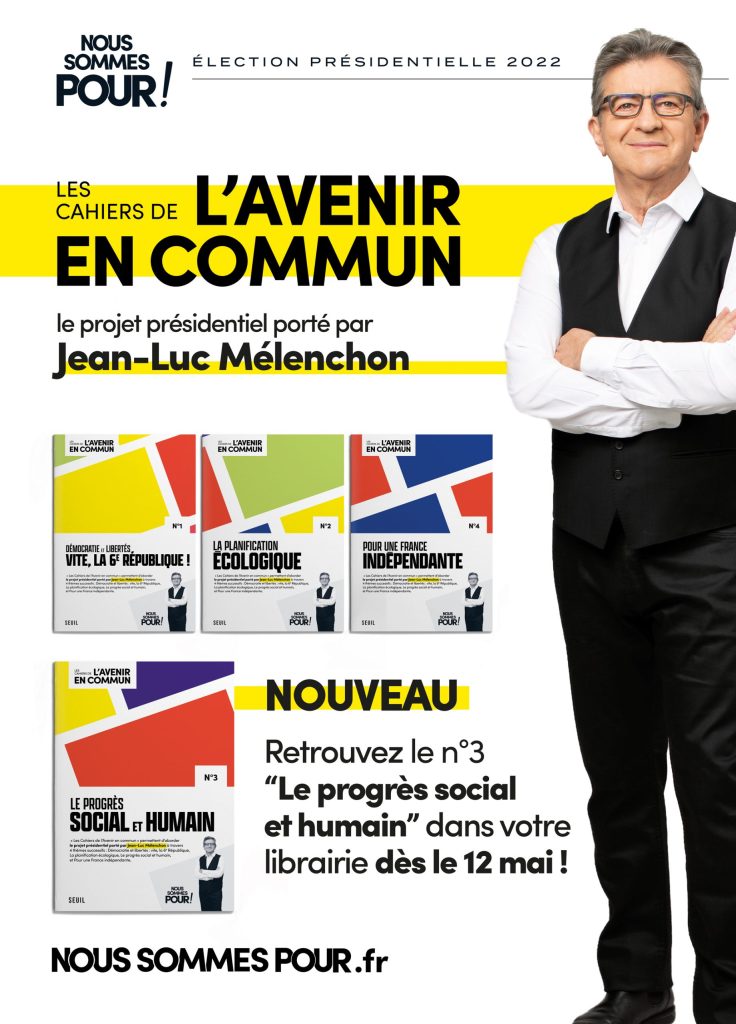 Affiche des Cahiers de l'Avenir en Commun
