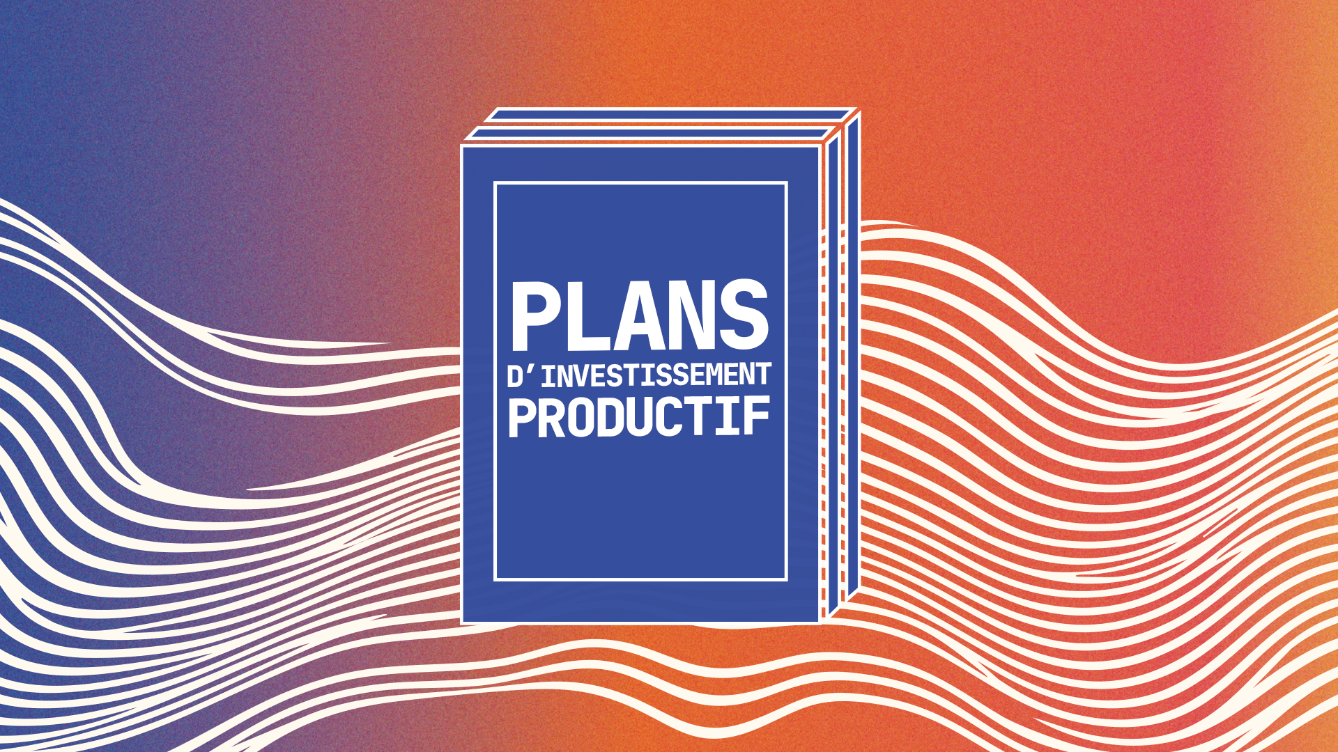 Couverture Plan d'investissement